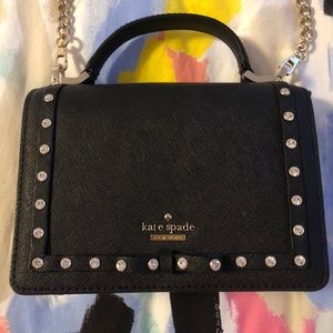 Kate Spade - black, crossbody purse